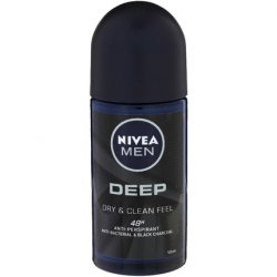 Nivea Deep Dark Wood Roll-On Men's Deodorant 50ml
