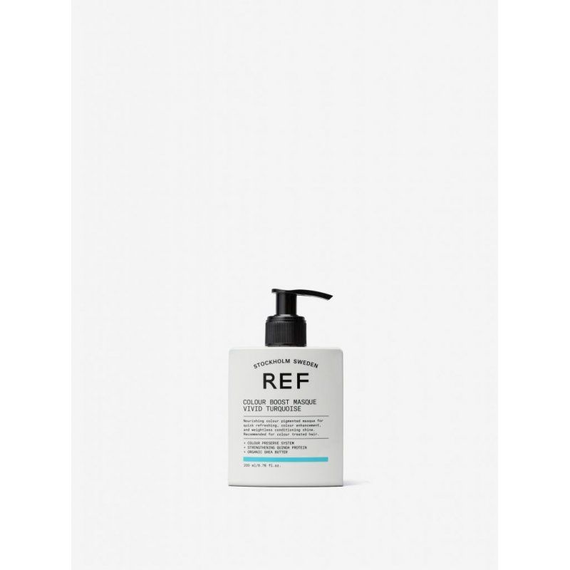 REF Colour Boost Masque Vivid Turquoise 200ml hair mask Women