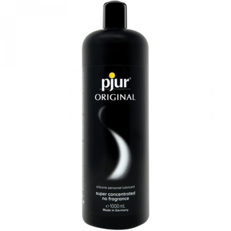 pjur ORIGINAL Long-Lasting Extra-Smooth Silicone Lubricant and Massage Oil 1000ml