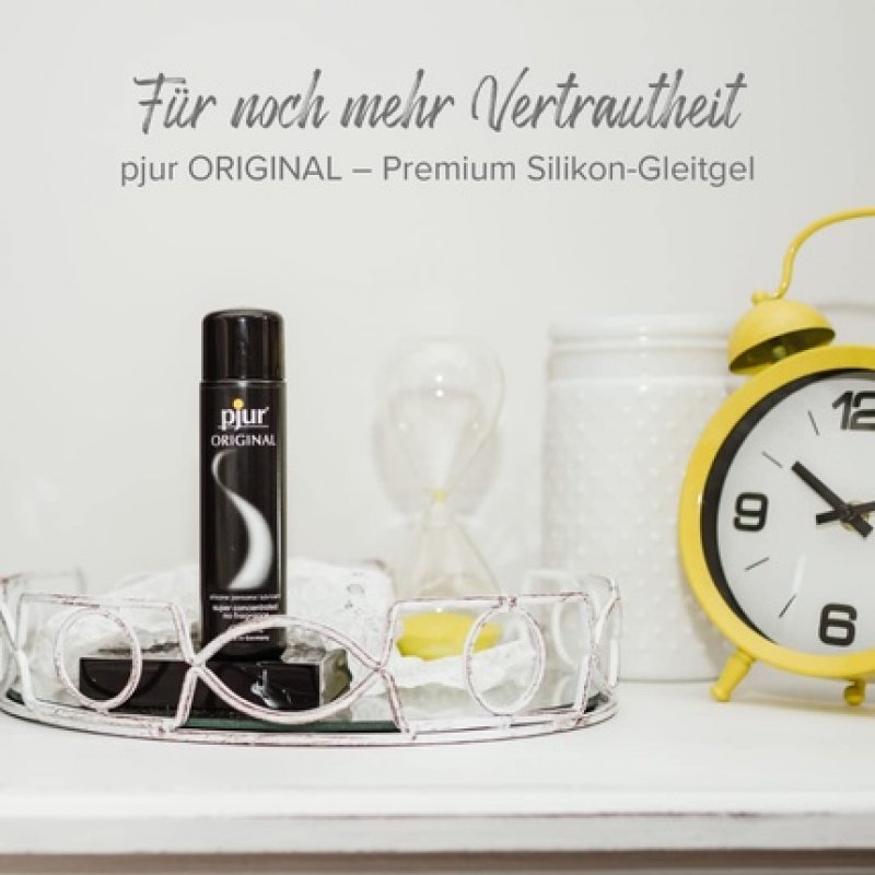 pjur ORIGINAL Long-Lasting Extra-Smooth Silicone Lubricant and Massage Oil 1000ml