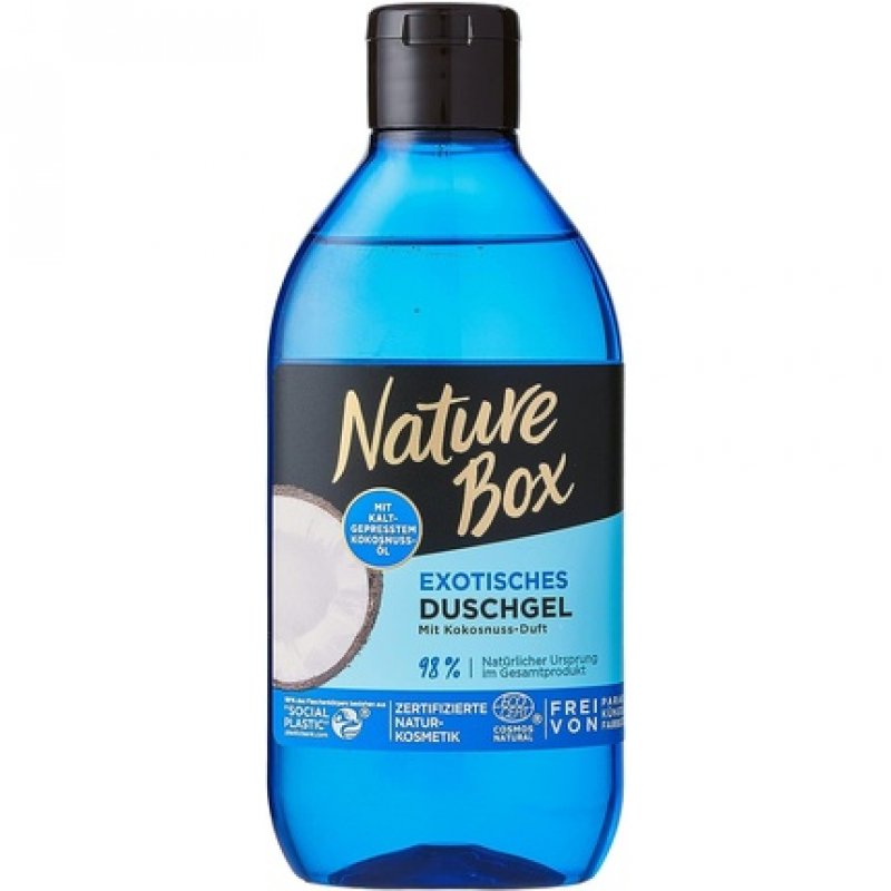 Nature Box Exotic Shower Gel with Coconut Scent 250ml