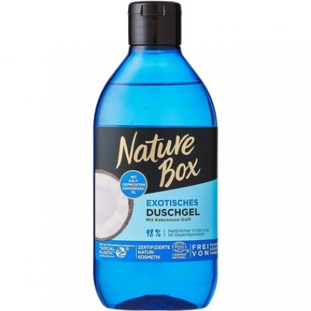 Nature Box Exotic Shower Gel with Coconut Scent 250ml