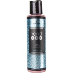 Sensuva Handipop Massage Gel Cotton Candy Pink 125ml