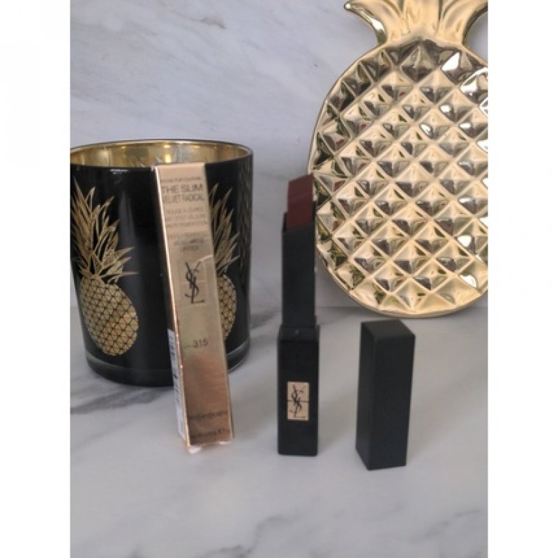 Yves Saint Laurent The Slim Velvet Radical Matte Lipstick in 315 Boundless Maroo