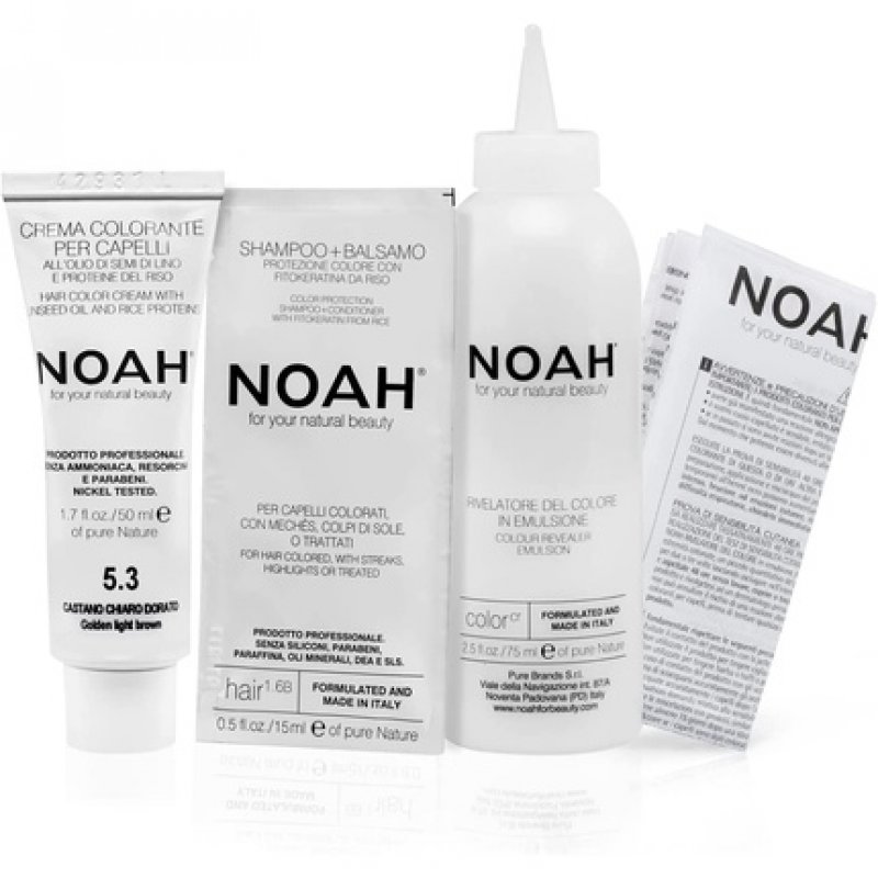 Noah Number 5.3 Golden Brown Hair Colour Dye 140ml