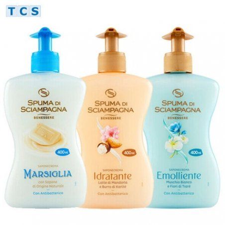 SPUMA DI SCIAMPAGNA Soap Cream 400ml