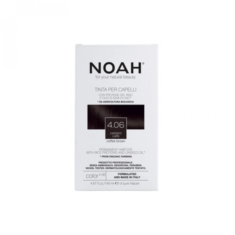 Noah Hair Color No. 4.06 Coffee Brown 140ml