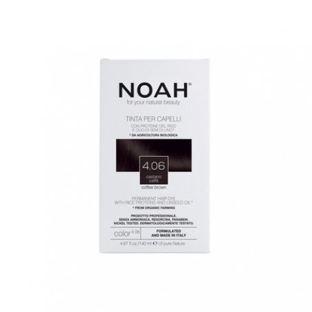 Noah Hair Color No. 4.06 Coffee Brown 140ml