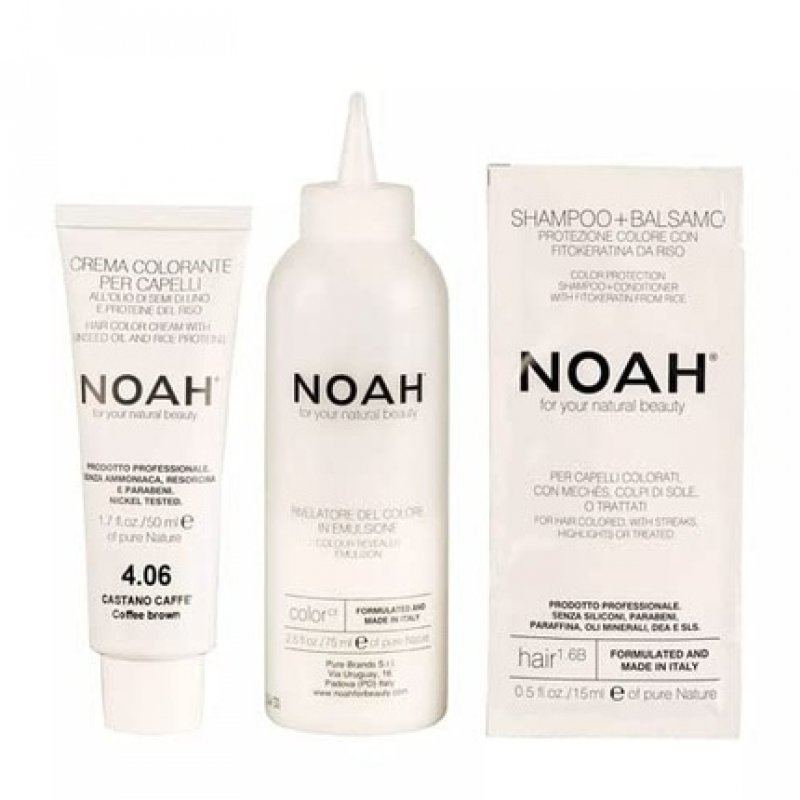 Noah Hair Color No. 4.06 Coffee Brown 140ml
