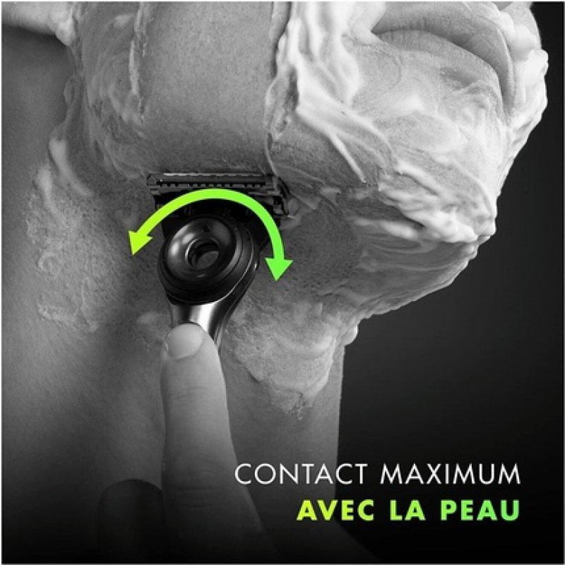 Gillette Labs Exfoliation Bar Men's Shaver with 3 ProGlide Fusion 5 Blades