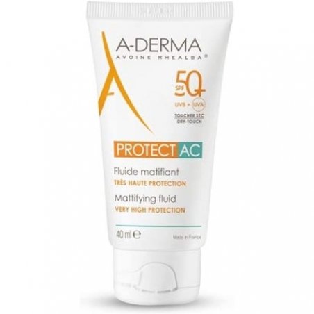 A-DERMA Protect AC Mattifying Fluid Very High Protection SPF50 40ml