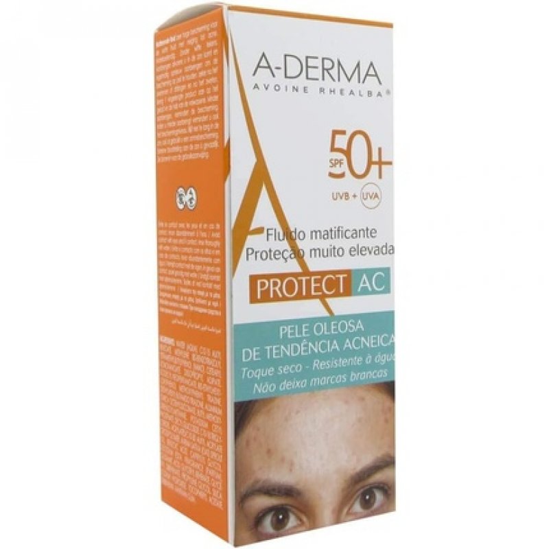 A-DERMA Protect AC Mattifying Fluid Very High Protection SPF50 40ml