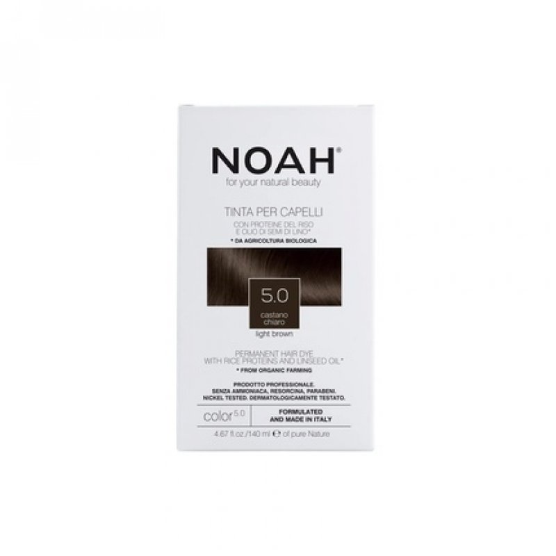 Noah Hair Color No. 5.0 Light Brown 140ml