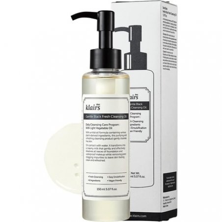 KLAIRS Gentle Black Fresh Cleansing Oil