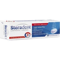 Steradent Triple Action Plus Standard 60 Tablets