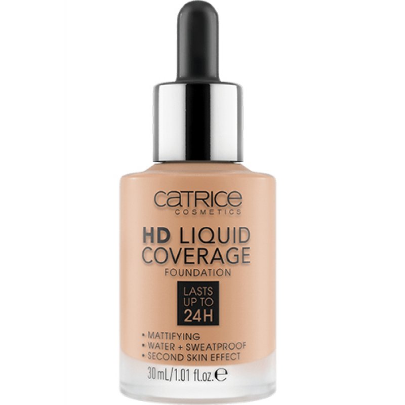 Catrice HD Liquid Coverage Foundation Warm Beige 40 15g 30ml