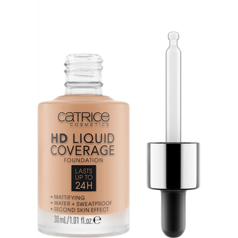 CATRICE HD Liquid Coverage 30 ml Dropper bottle 040 Warm Beige