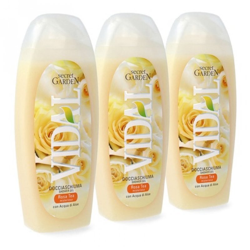 VIDAL Rosa Tea Shower Gel 250ml