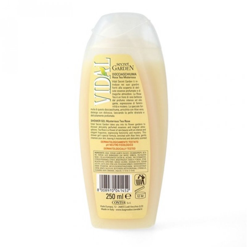 VIDAL Rosa Tea Shower Gel 250ml