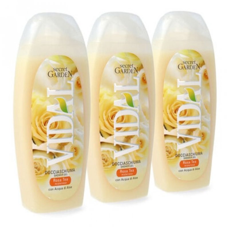 VIDAL Rosa Tea Shower Gel 250ml