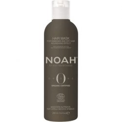 NOAH Origins COSMOS ORGANIC Hair Mask for Damaged and Dry Hair 250ml - Made in Italy - Cruelty Free Nickel Tested