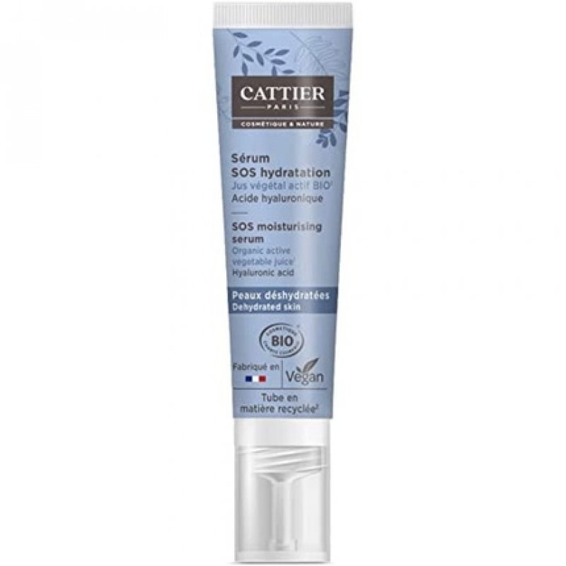 Cattier SOS Hydration Serum for Hydrated Skin Organic 30ml
