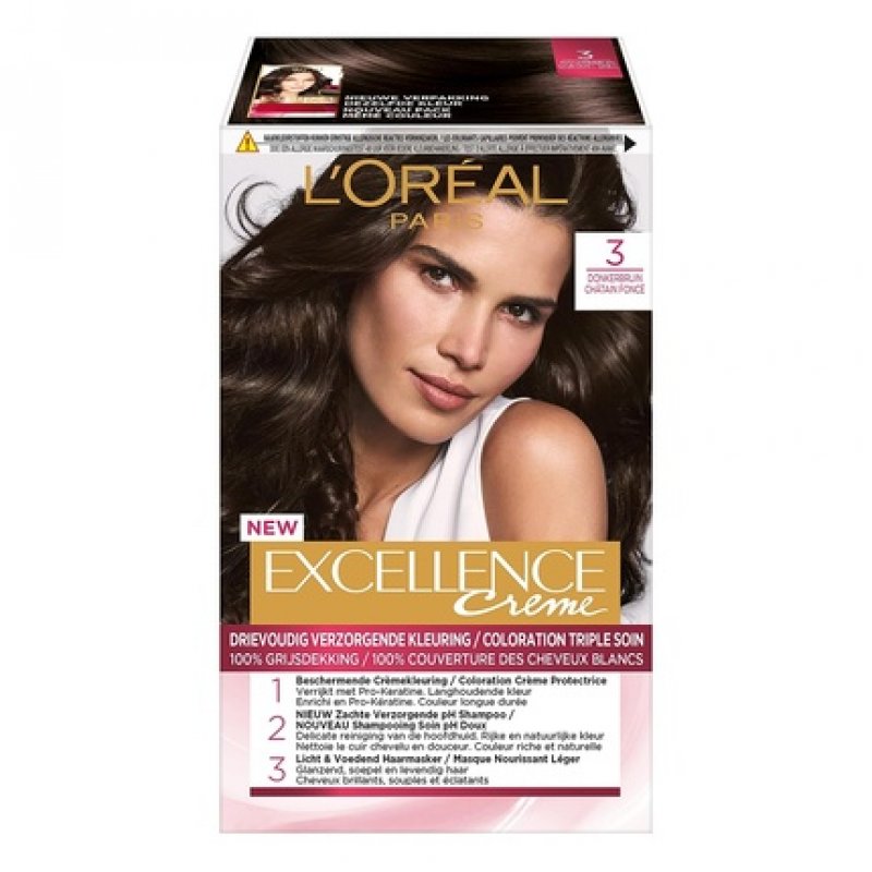 Loreal Excellence 3 Dark Brown