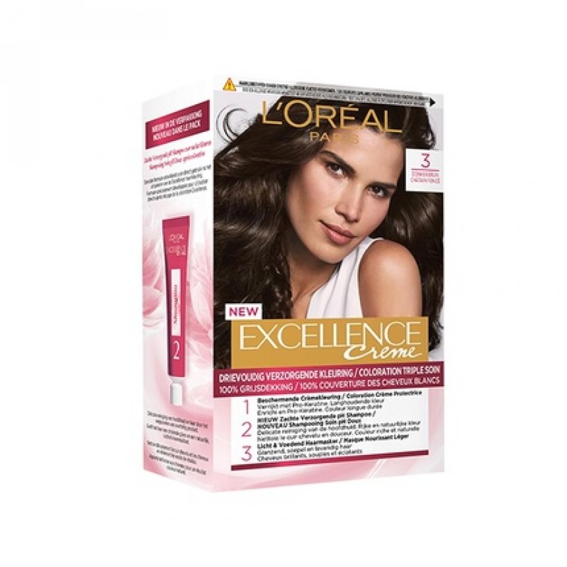 Loreal Excellence 3 Dark Brown