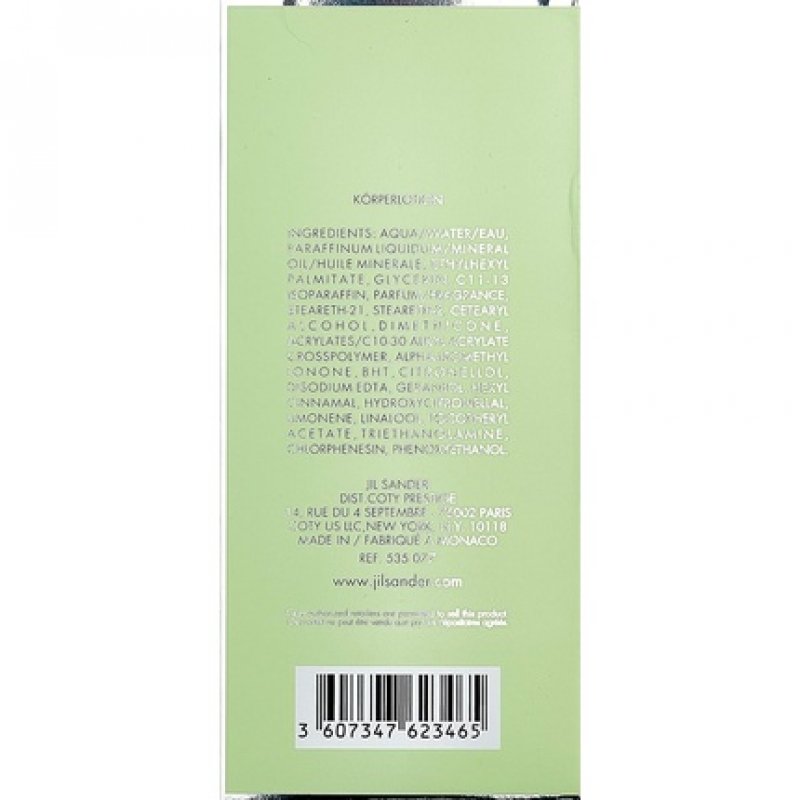 Jil Sander Evergreen Perfumed Body Lotion 150ml