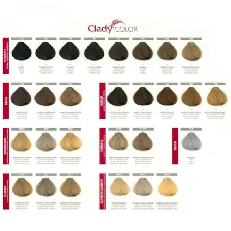 Clady Professional Hair Dye Cream Colorant