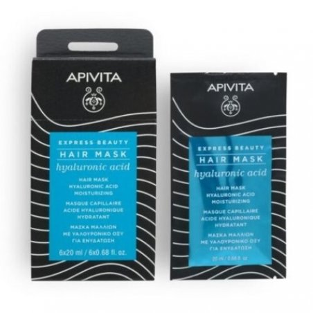 Apivita Express Beauty Moisturizing Hair Mask with Hyaluronic Acid 20ml