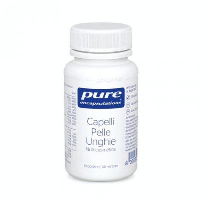 Pure Encapsulations Hair Skin Nails 30 Capsules