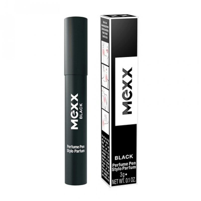 Mexx Black Woman Parfum to Go Floral-Fruity Women's Fragrance Perfume Stick with Creamy Texture Perfect for On-the-Go 3g