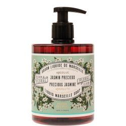 Panier des Sens Marseiller Liquid Soap Jasmine 500ml - Natural Soap Made from 100% Vegetable Oils - Liquid Hand and