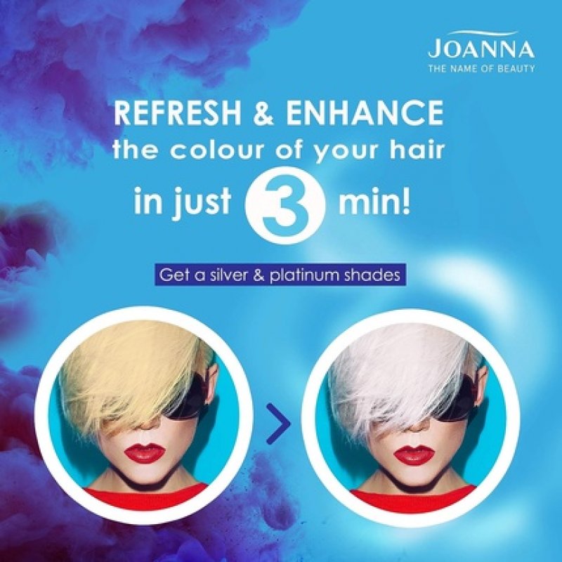 Joanna Ultra Color Silver and Platinum Color Protection Conditioner for Natural and Dyed Hair 100ml