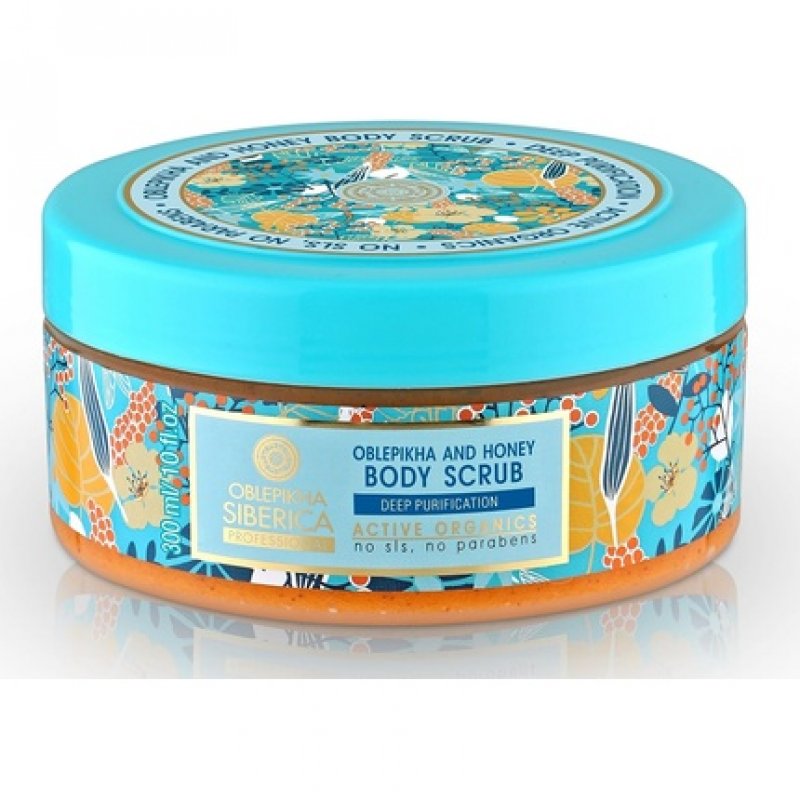 Natura Siberica Oblepikha Honey Body Scrub 300ml