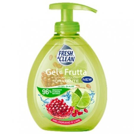 Fresh & Clean Pomegranate & Lime Liquid Soap Fruit Gel with 300ml Doser