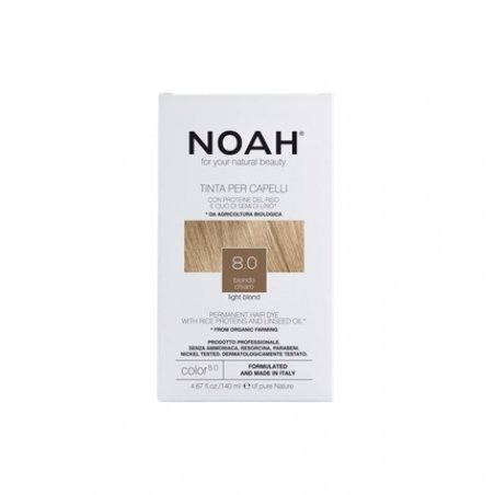 Noah Hair Color No. 8.0 Light Blonde 140ml
