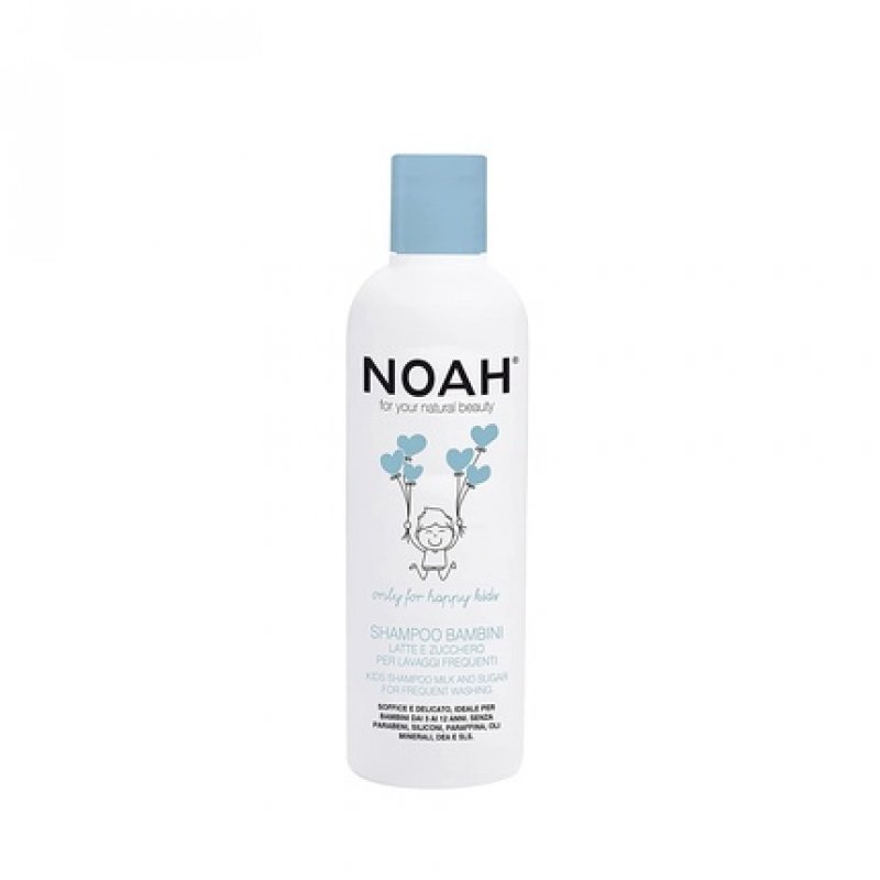 Noah Kids Shampoo with Milk and Sugar for Frequent Washing 250ml