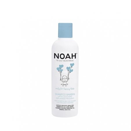 Noah Kids Shampoo with Milk and Sugar for Frequent Washing 250ml