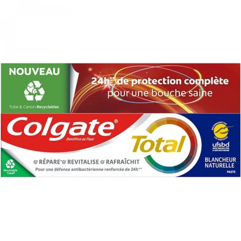 Colgate Total Natural Whitening Defense Toothpaste 75ml