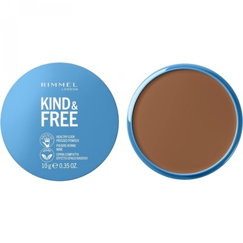 Rimmel Kind Free Natural Finish Pressed Powder Deep 050