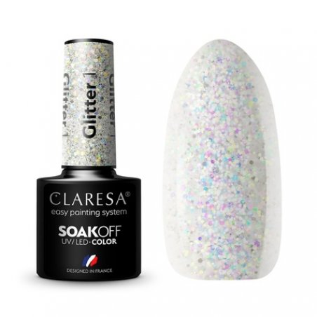 Claresa Glitter UV Nail Polish 5ml