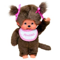 MONCHHICHI FILLE BAVOIR 20CM