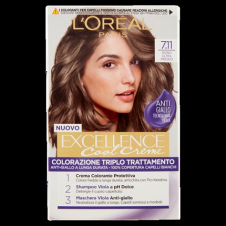 L'oreal Excellence Cool Biondo Freddo 7.11