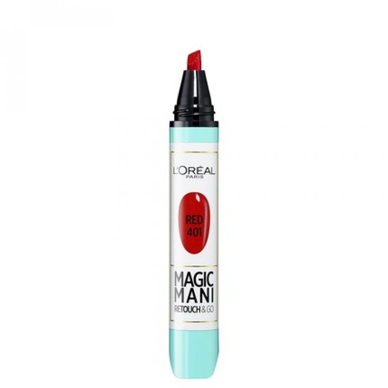 L'Oreal Paris Make Up Designer Magic Mani Nail Polish Pen Red 401 4ml