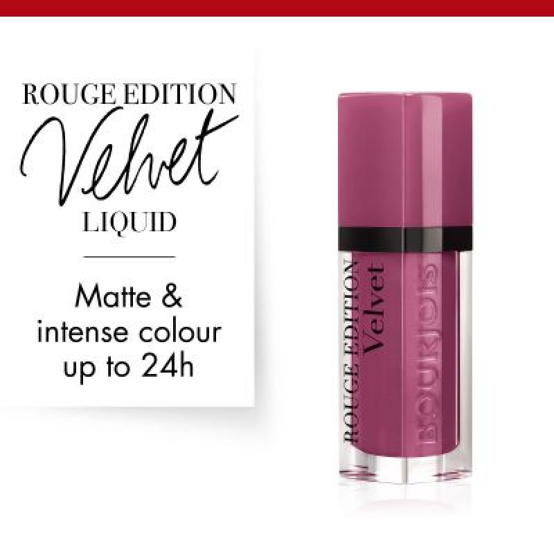 Bourjois Rouge Edition Velvet Liquid Lipstick 36 In Mauve Purples 6.7ml