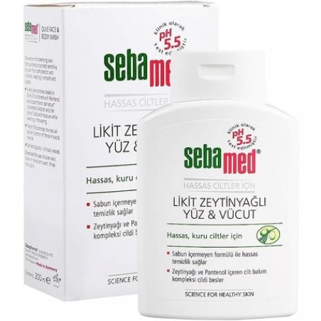 Sebamed Olive Soap Face & Body Wash 200ml