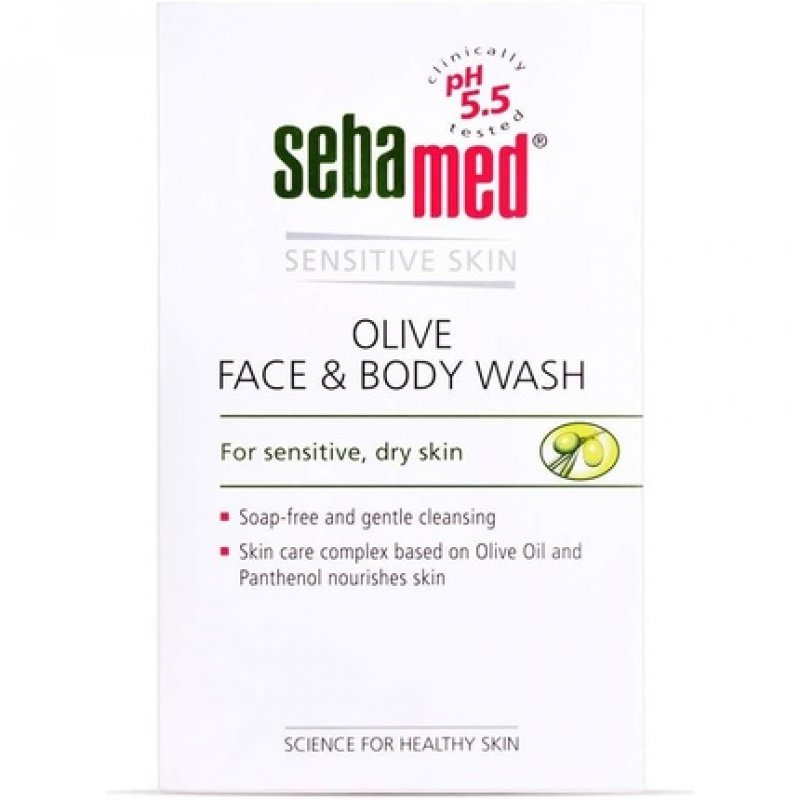 Sebamed Olive Soap Face & Body Wash 200ml