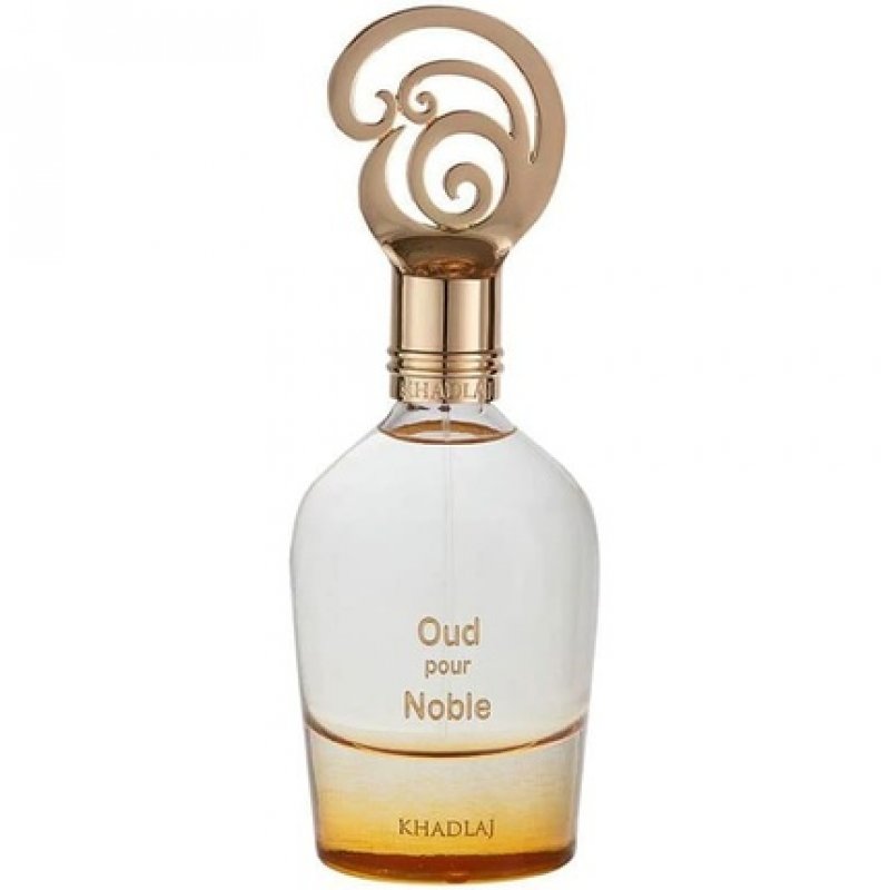 KHADLAJ Oud Pour Noble Wood Fragrance Eau De Parfum for Men 100ml